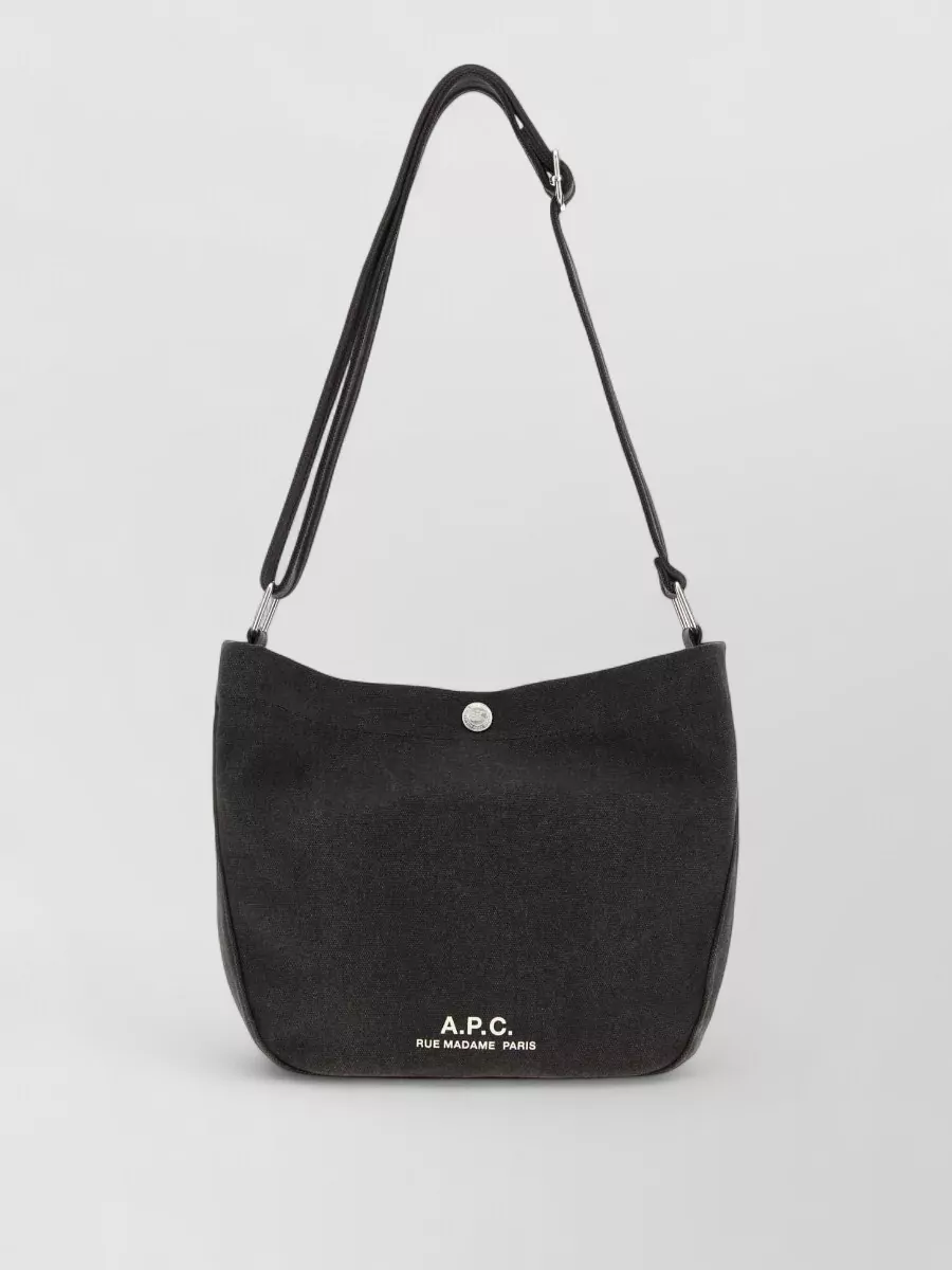 A.p.c. Canvas Crossbody Bag