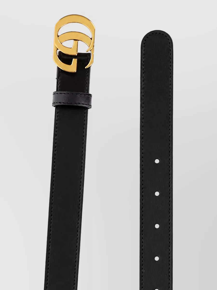 Gucci Leather Slim Belt