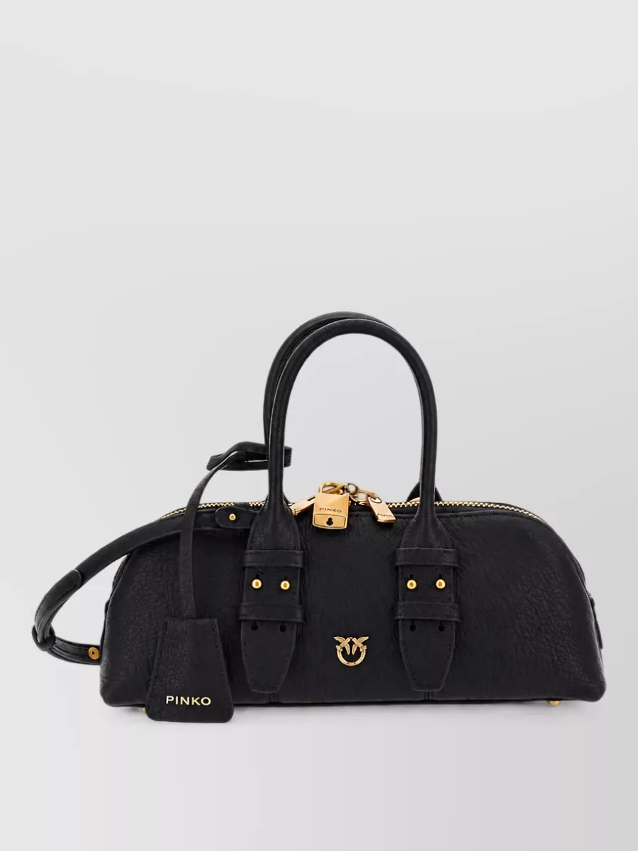 Pinko Love Bag Leather Shoulder Bag