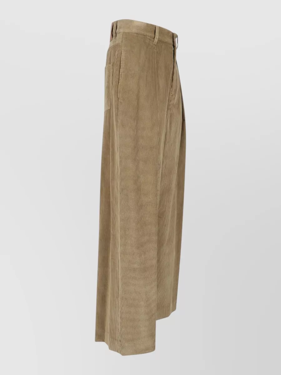 Jw Anderson Cotton Straight-Leg Trousers