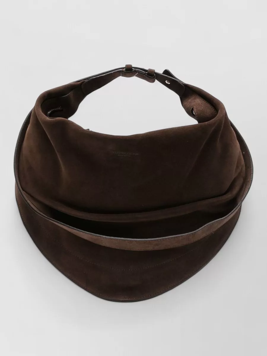Federico Cina Leather Hobo Bag
