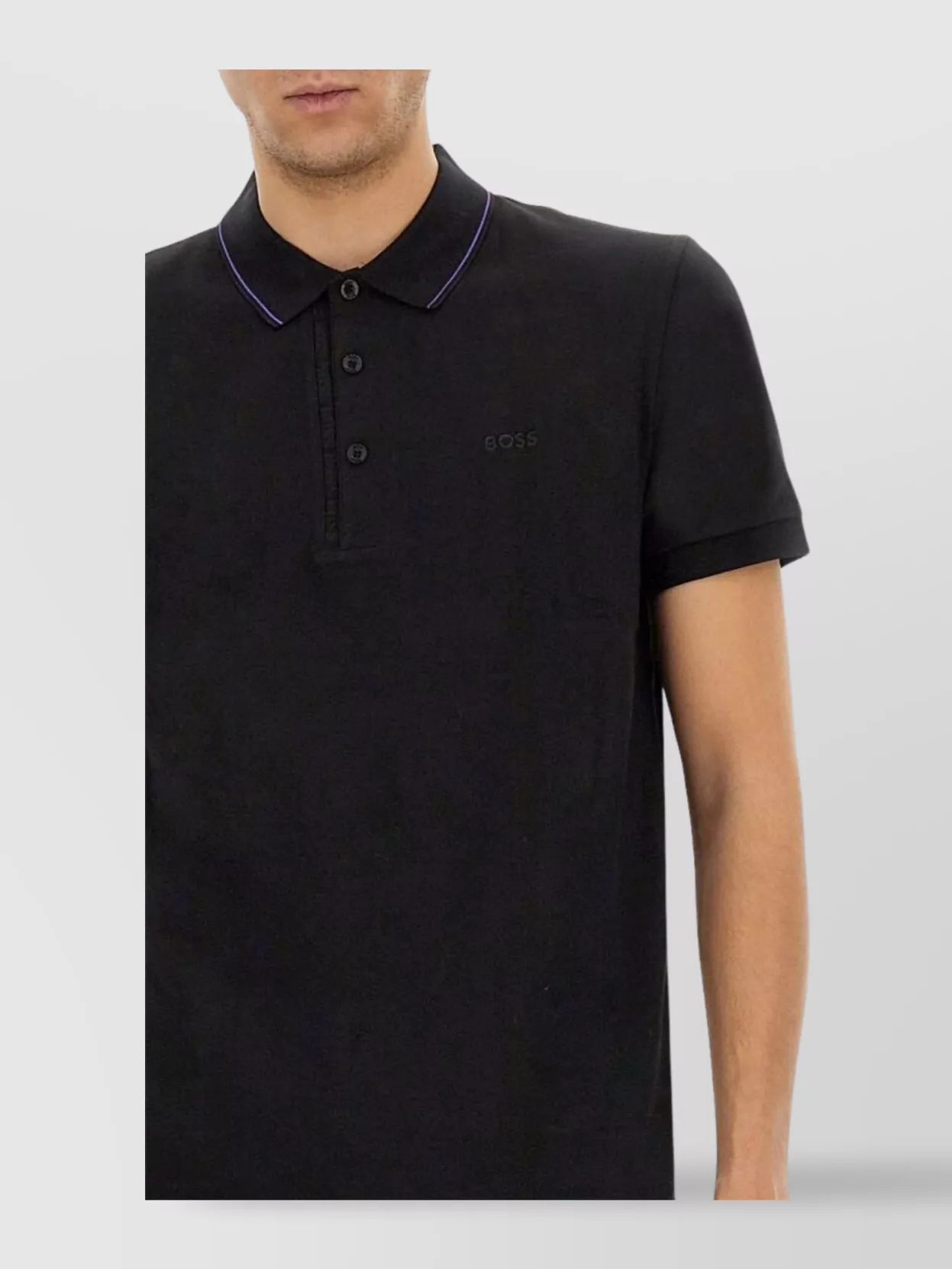 Hugo Boss 4 Paule Polo Shirt In Black