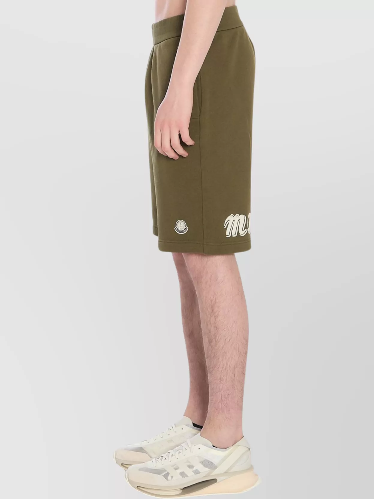 Moncler Bermuda Shorts In Cotton Jersey