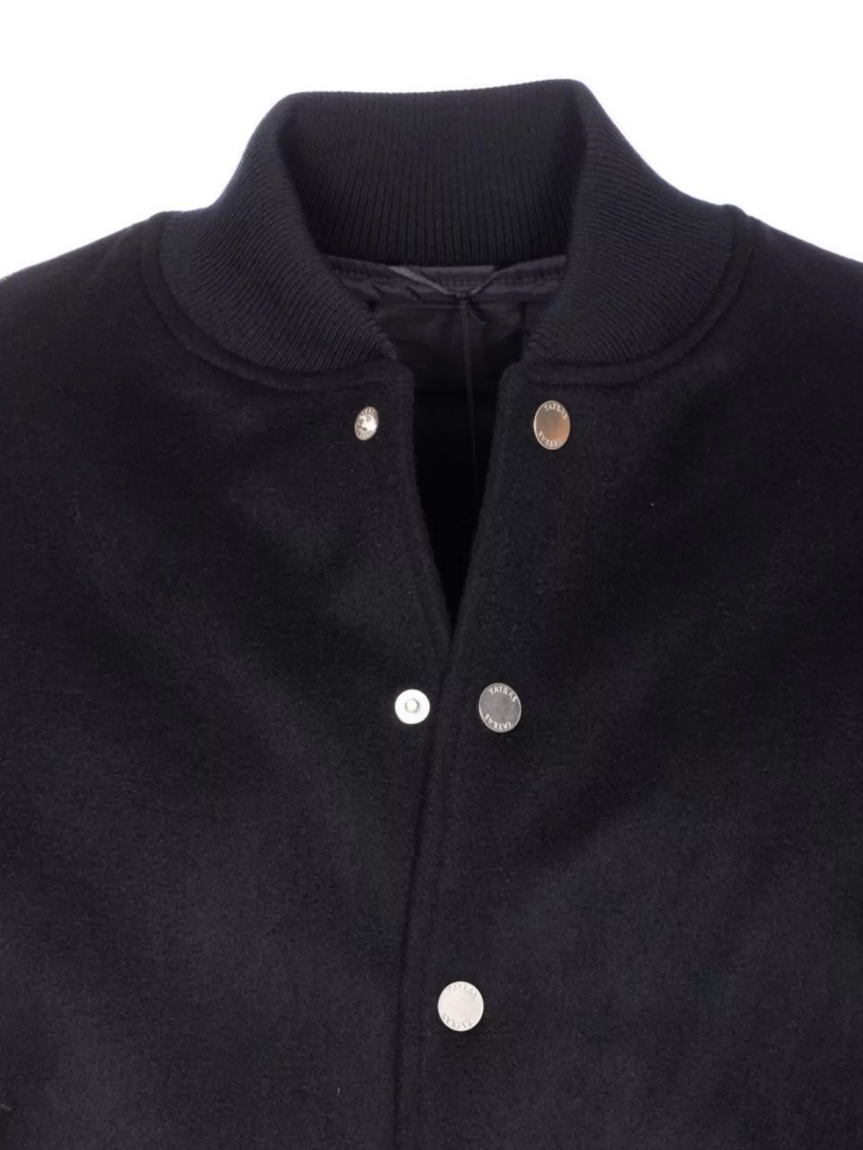 Tatras Ribbed Collar Jacket Leather Sleeves