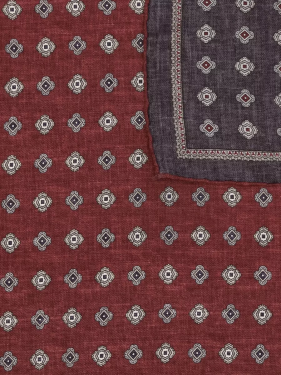 Brunello Cucinelli Silk Jacquard Pocket Square