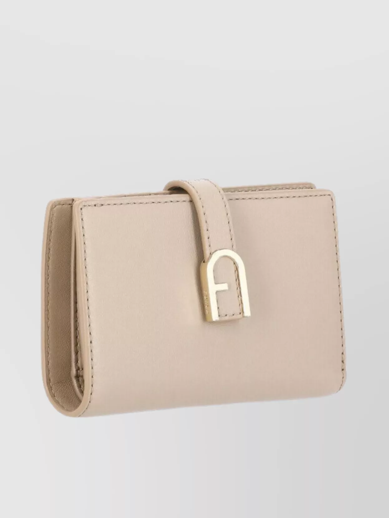 Furla Smooth Leather Wallet Fold-over Flap