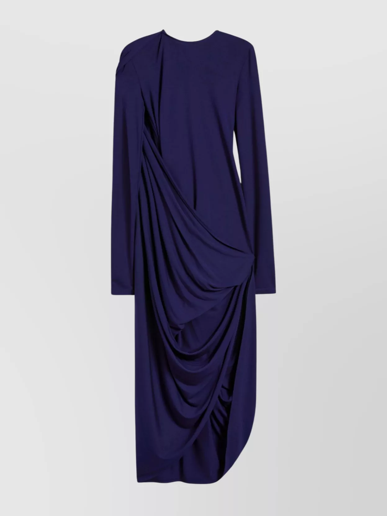 Sportmax Draped Asymmetrical Dress Side Slit