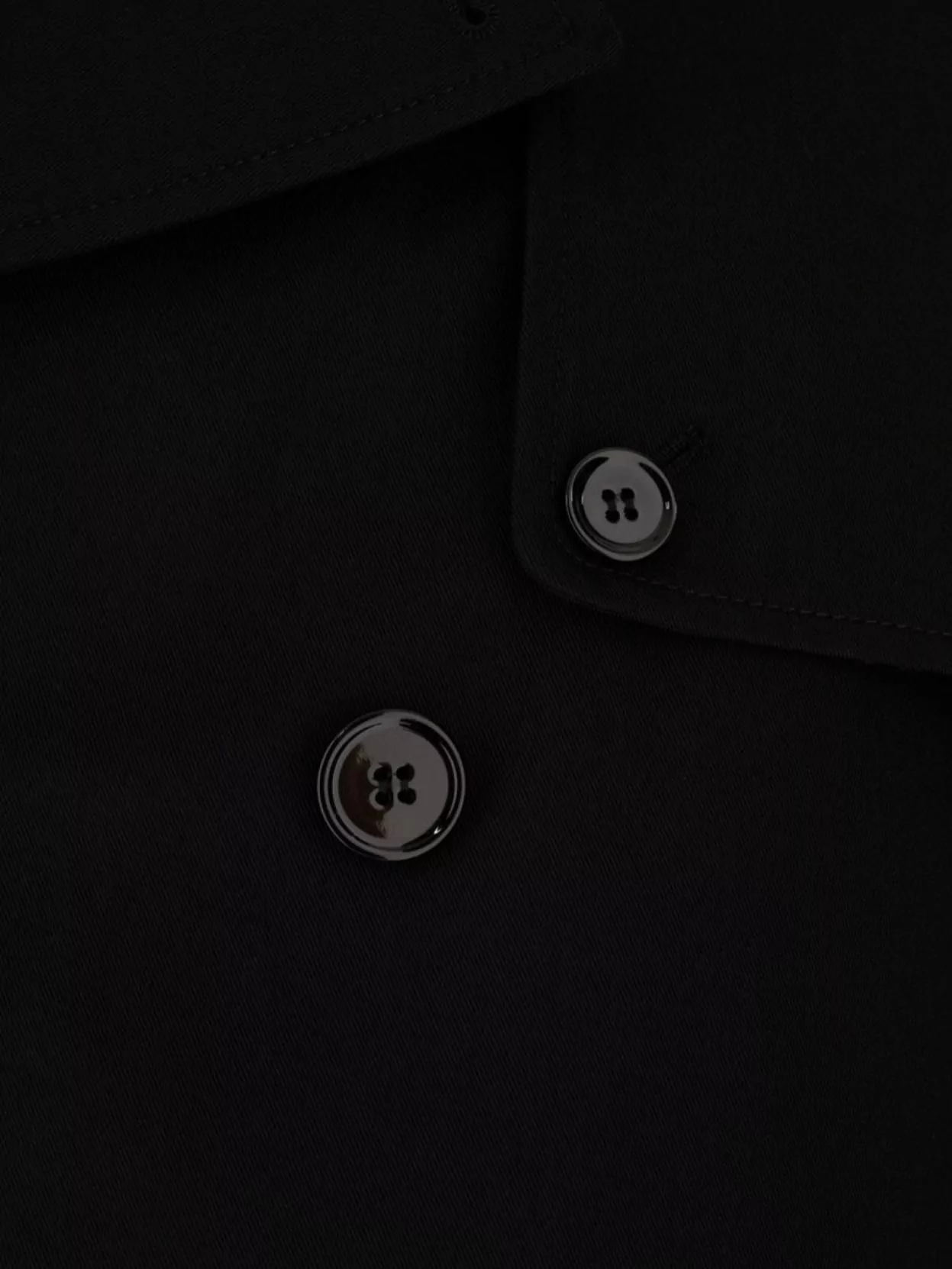 Mm6 Maison Margiela Cropped Double-breasted In Black