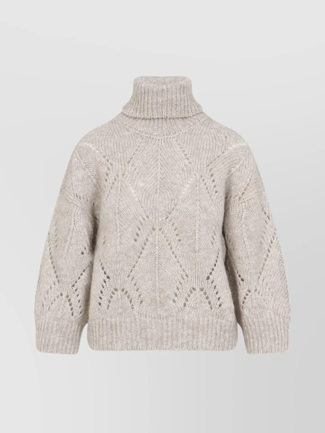 Peserico Textured Knit Turtleneck Sweater