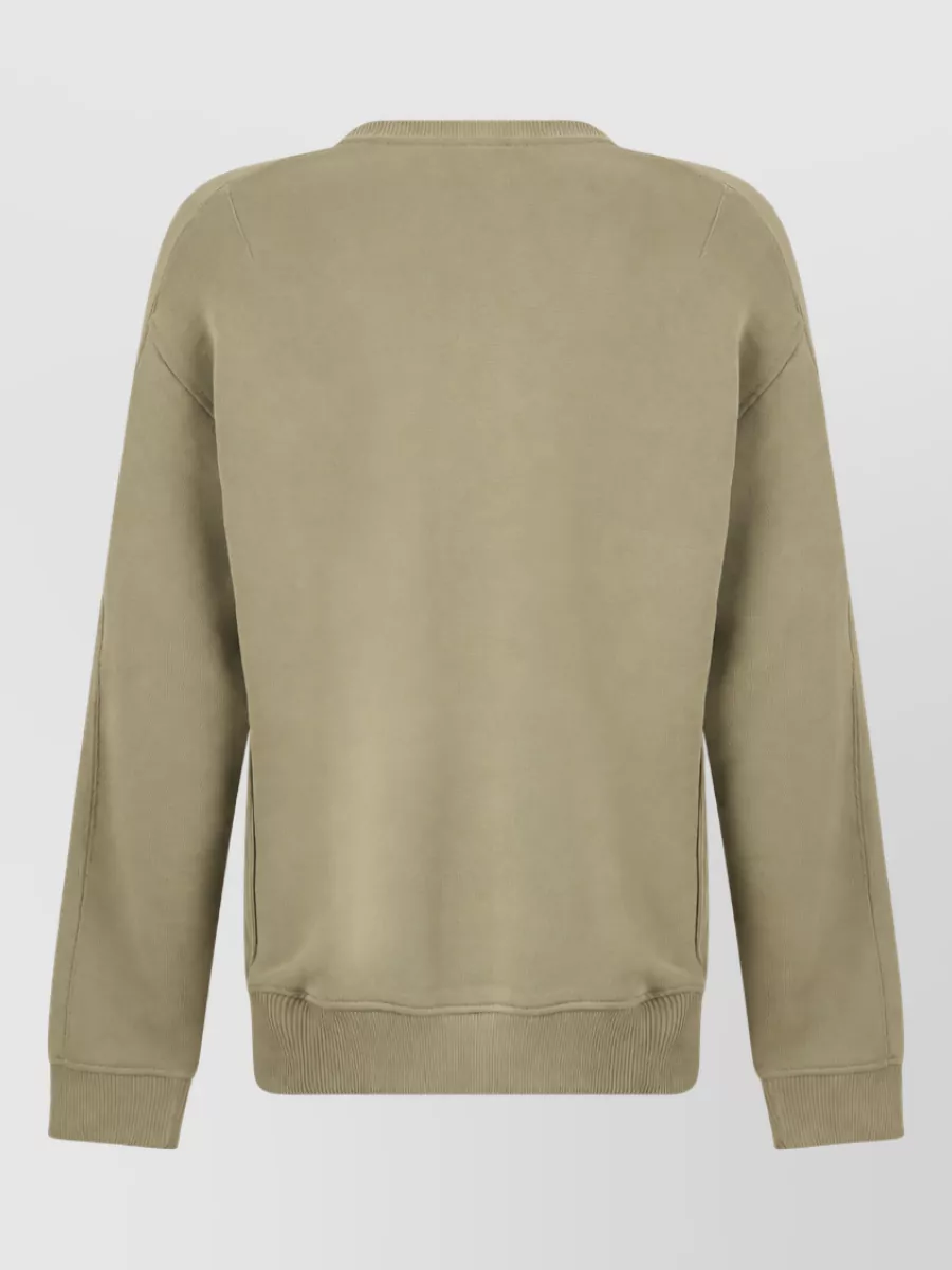 Boss Logo-Embroidered Long-Sleeve Sweatshirt