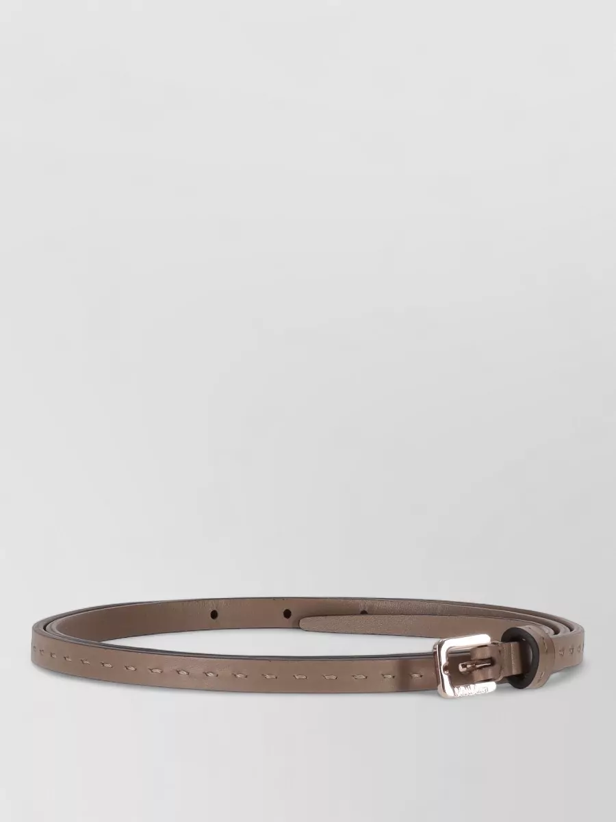 Max Mara Adjustable Belt Harness Embossed Strap Design