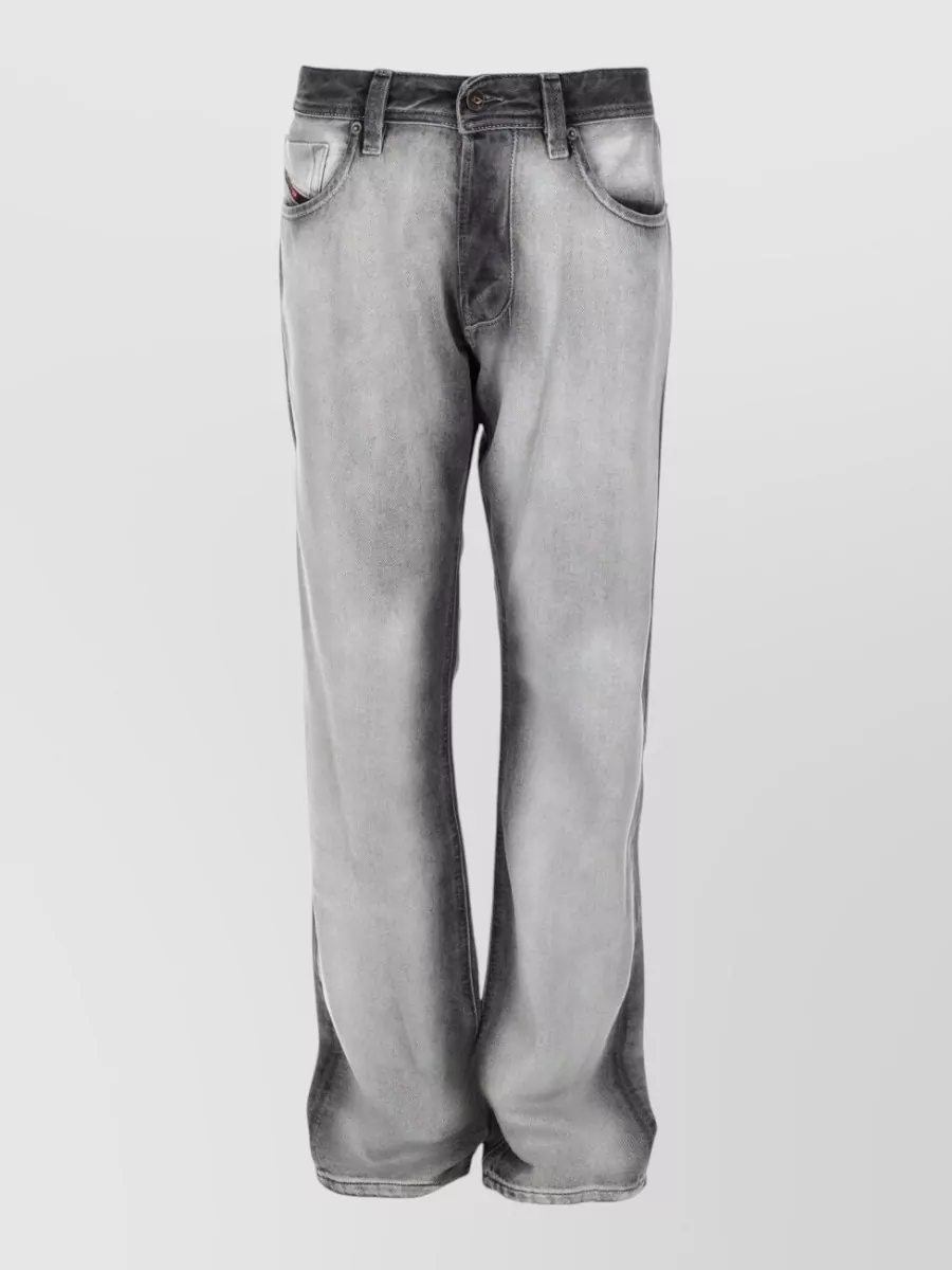 Diesel Denim low-rise bootcut jeans