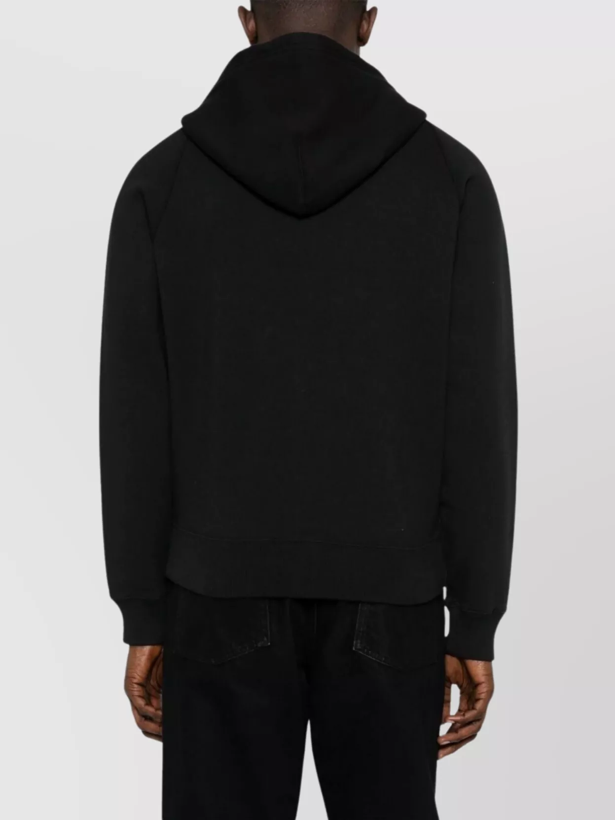 Tom Ford Zippered Pockets Cotton Jersey Hoodie