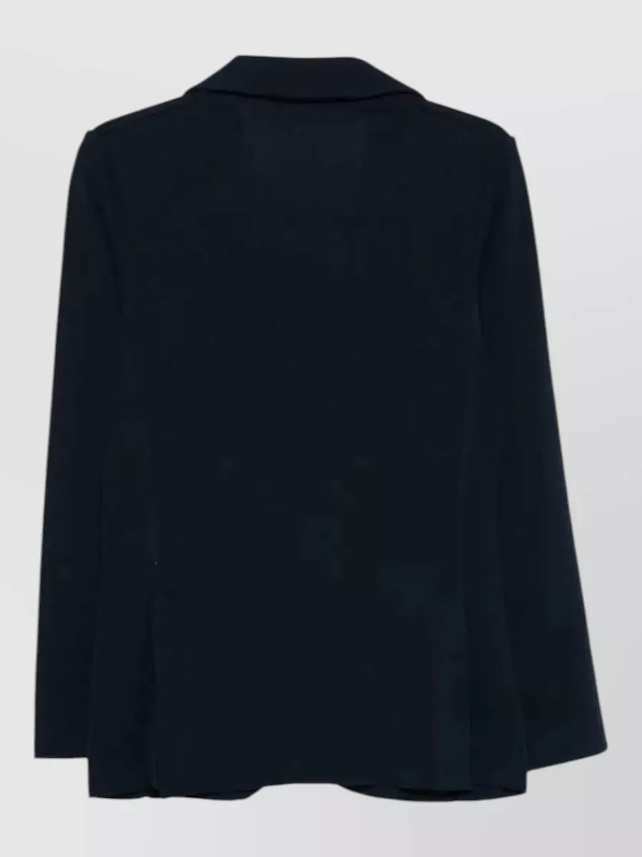 Lardini Cotton Single-Breasted Knit Blazer