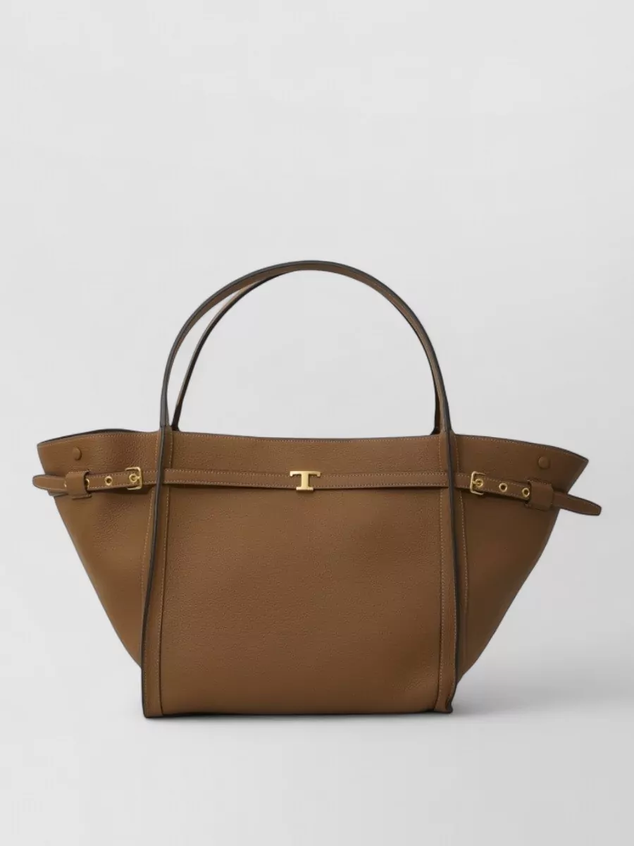 Tod's t timeless medium leather tote bag