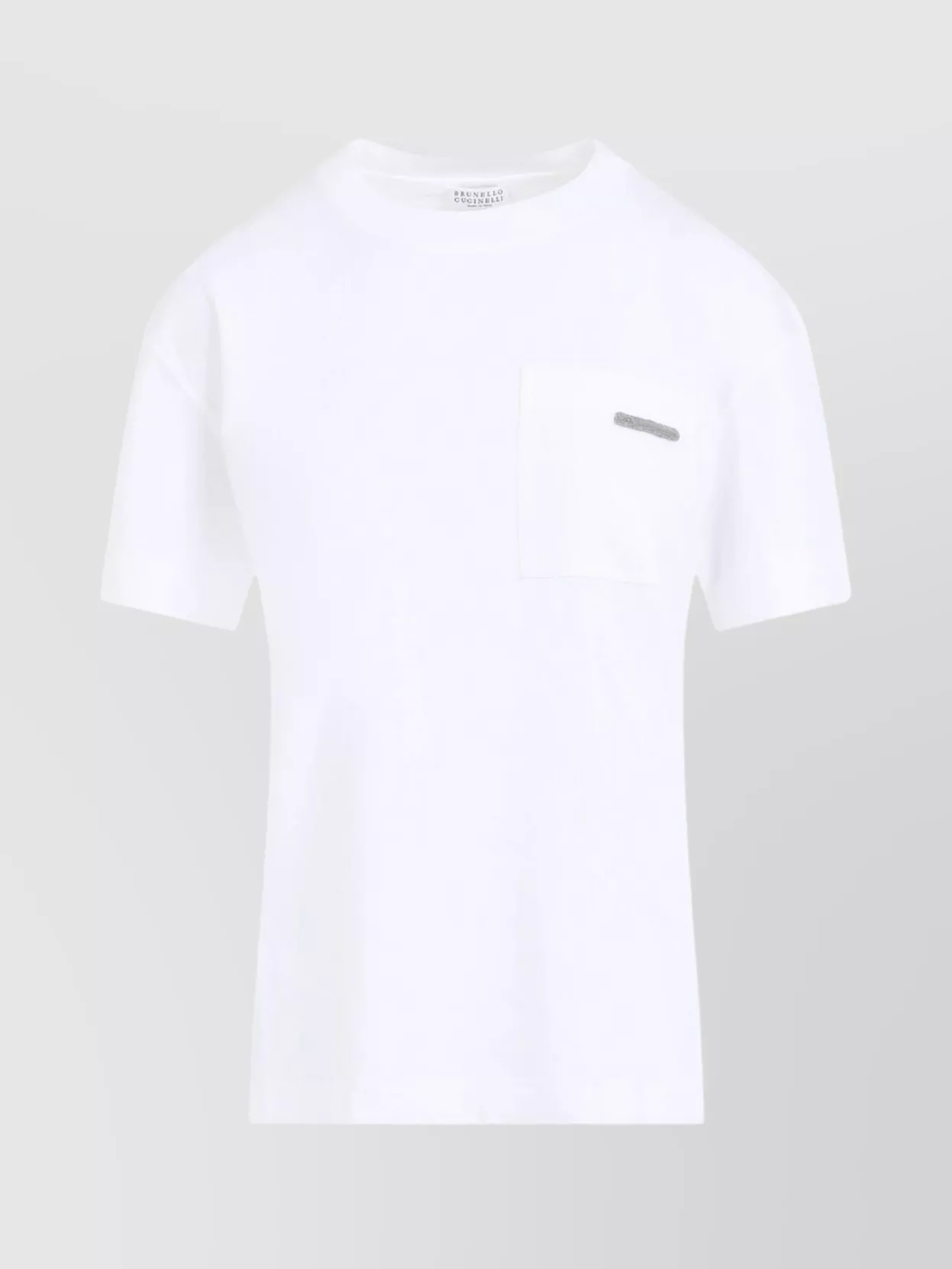 Tシャツ・カットソー Brunello Cucinelli Monile Crew-Neck T-Shirt Brunello Cucinelli Monile crew neck pocket t-shirt | The