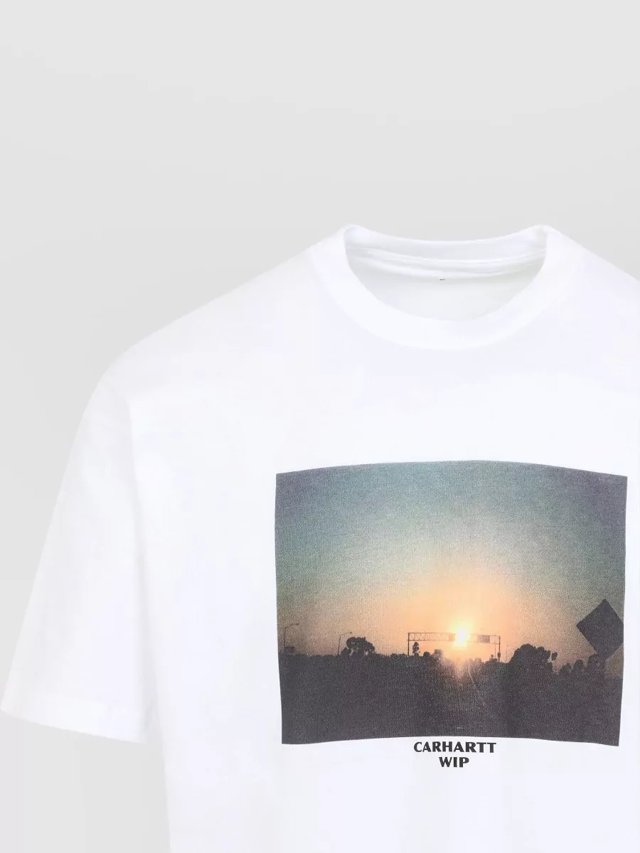 Carhartt Wip Cotton Graphic-Print Crewneck T-Shirt