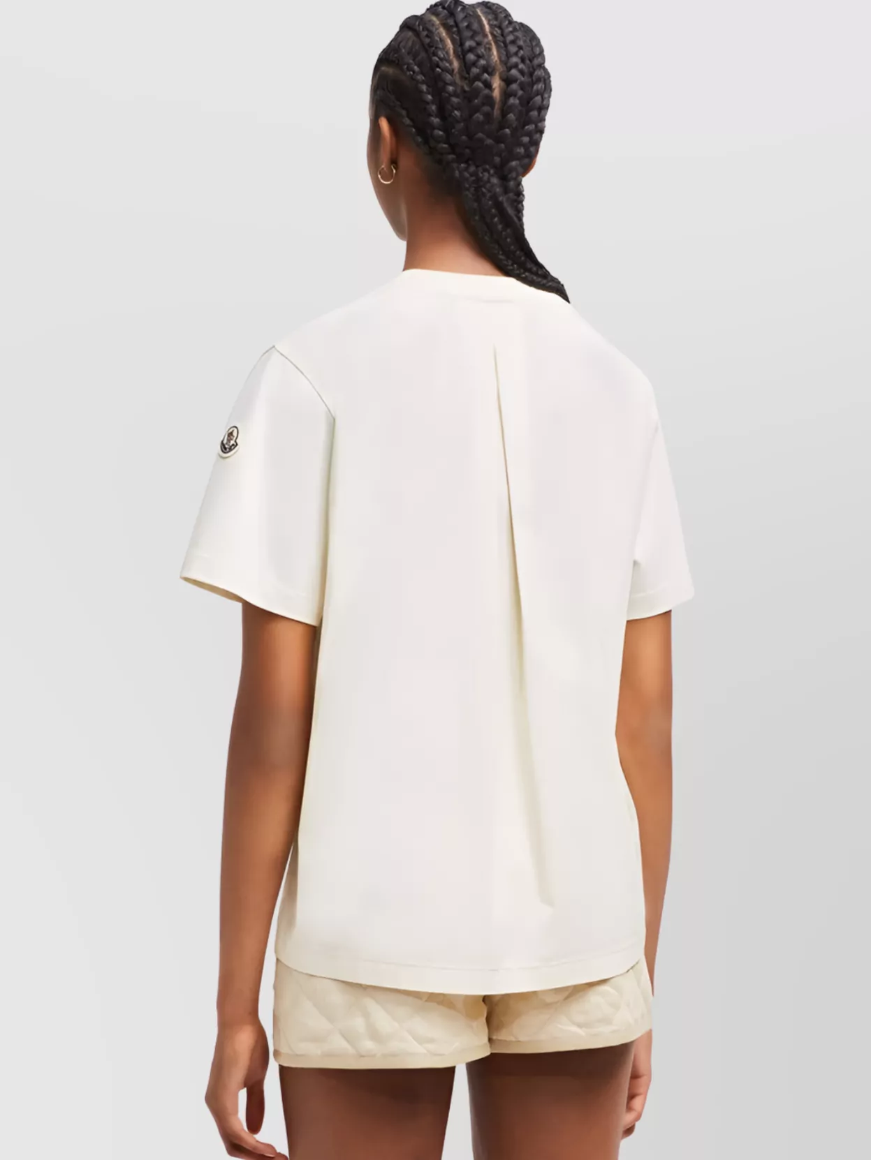 Moncler Buttoned Pocket T-Shirt With Crew Neck