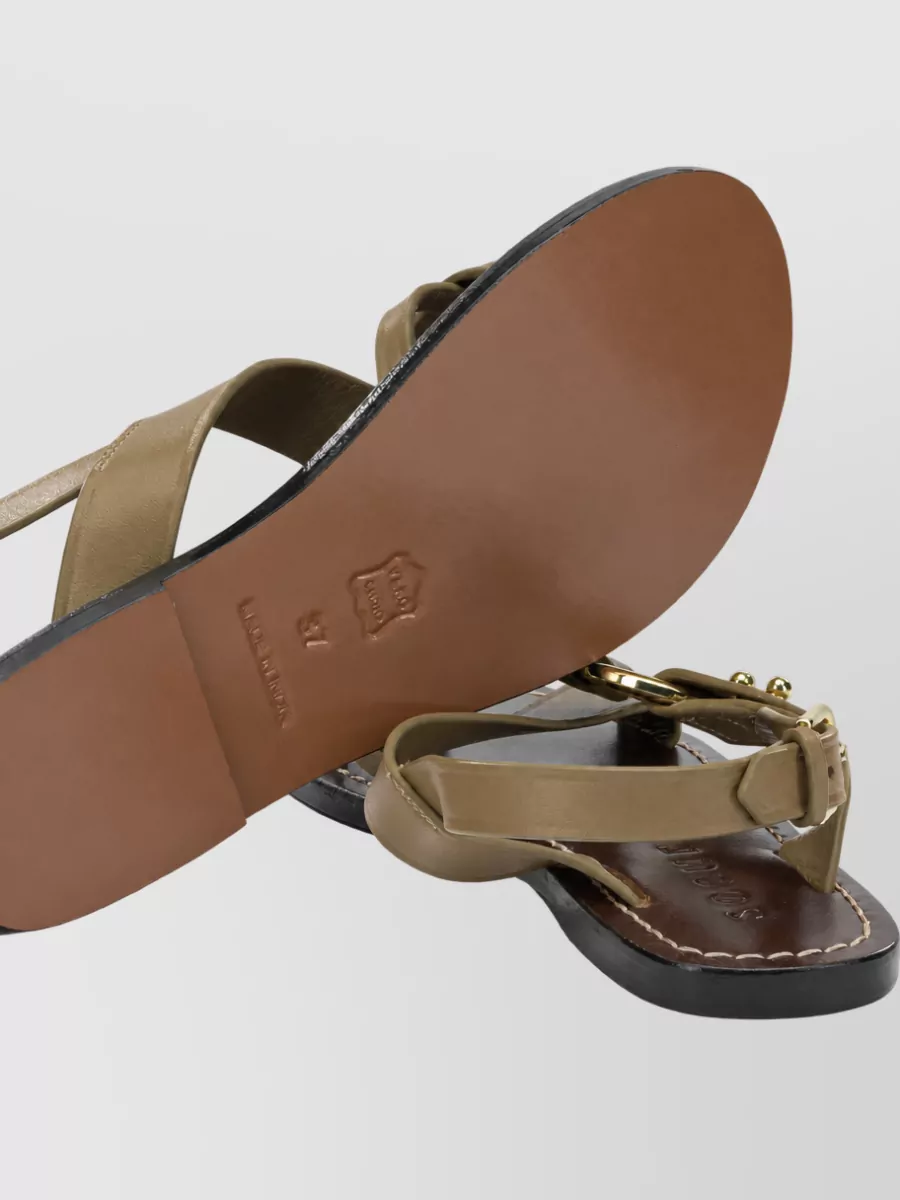 Soeur Leather Florence Slides