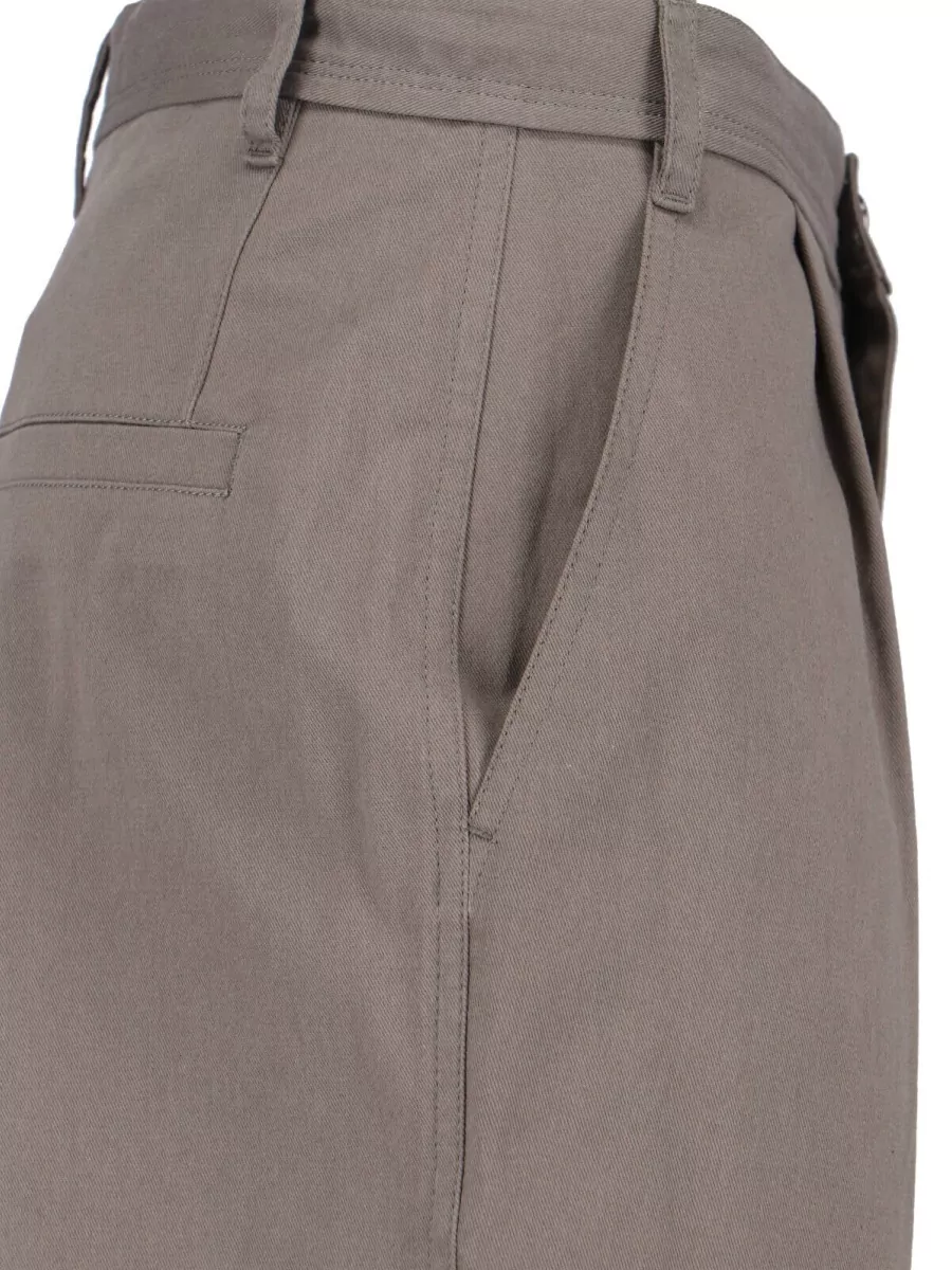 Low Classic Straight-Leg Tailored Trousers