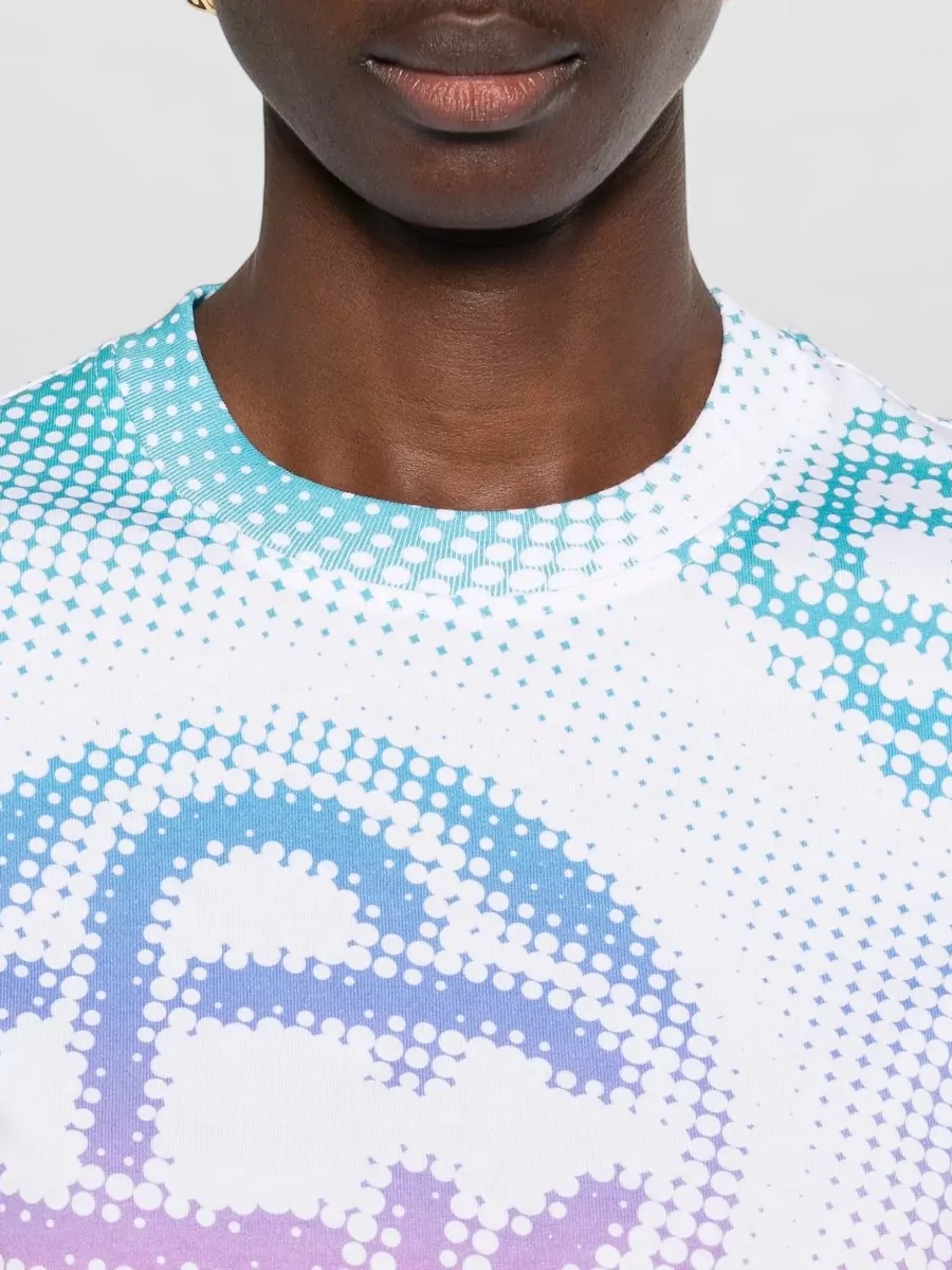 Casablanca Printed Fitted T-Shirt