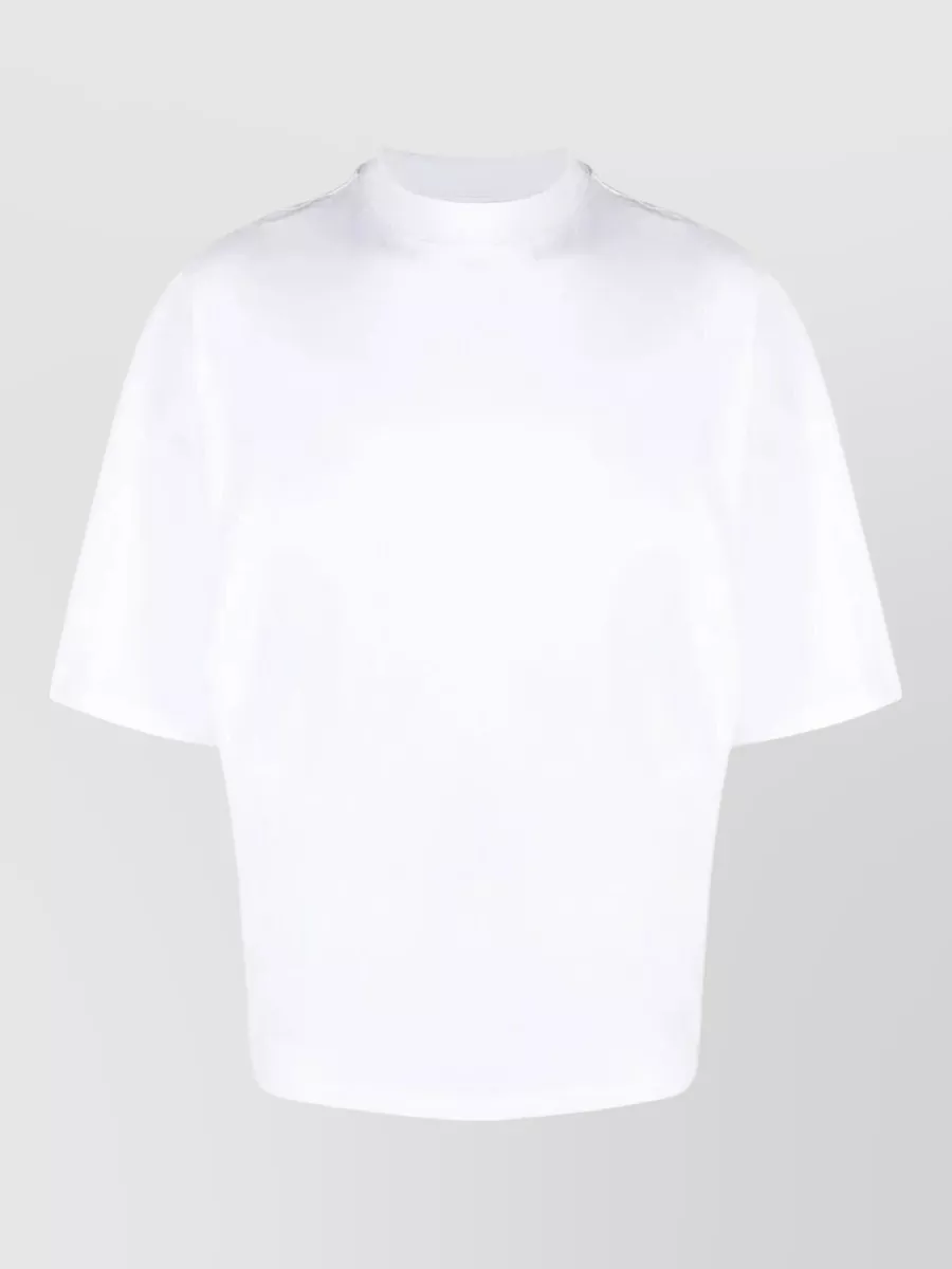 Jil Sander Crew Neck Oversized Short Sleeve T Shirt