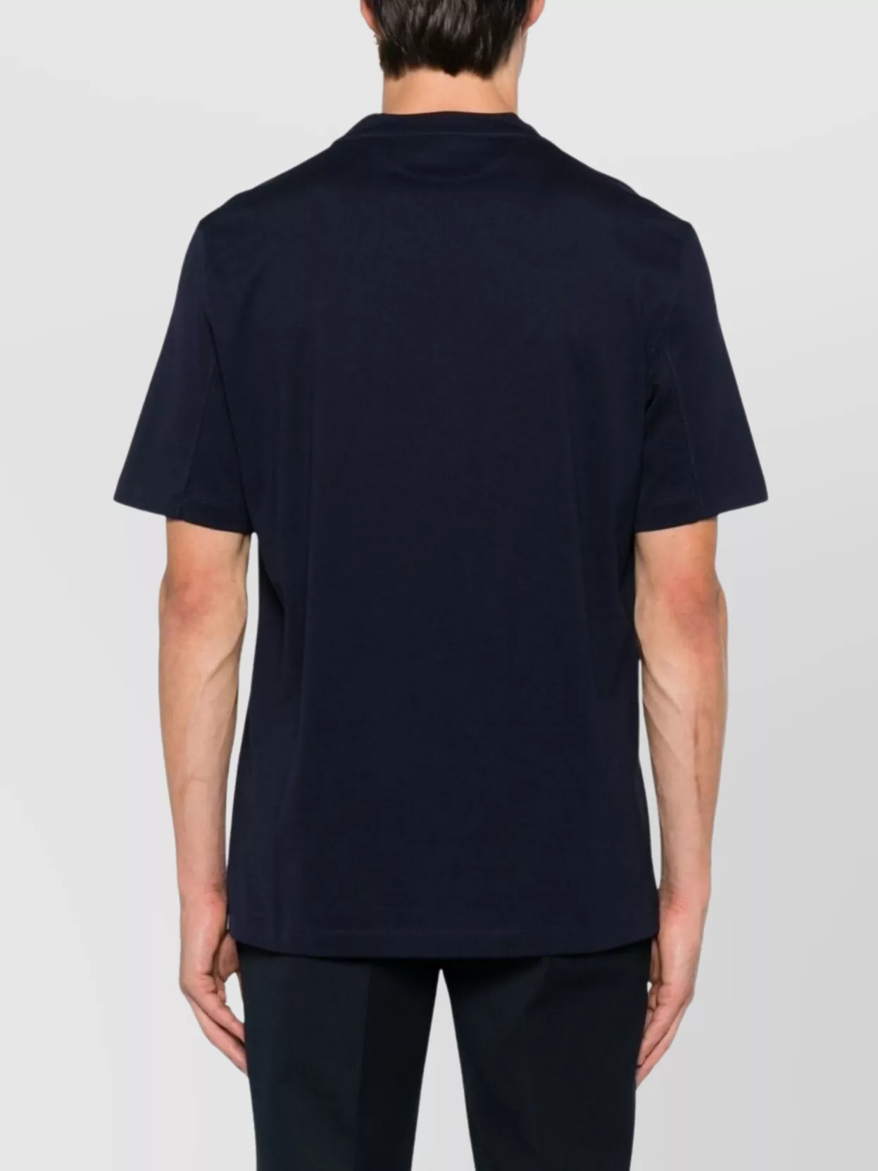 Brunello Cucinelli Cotton Crew Neck T-Shirt With Graphic Print