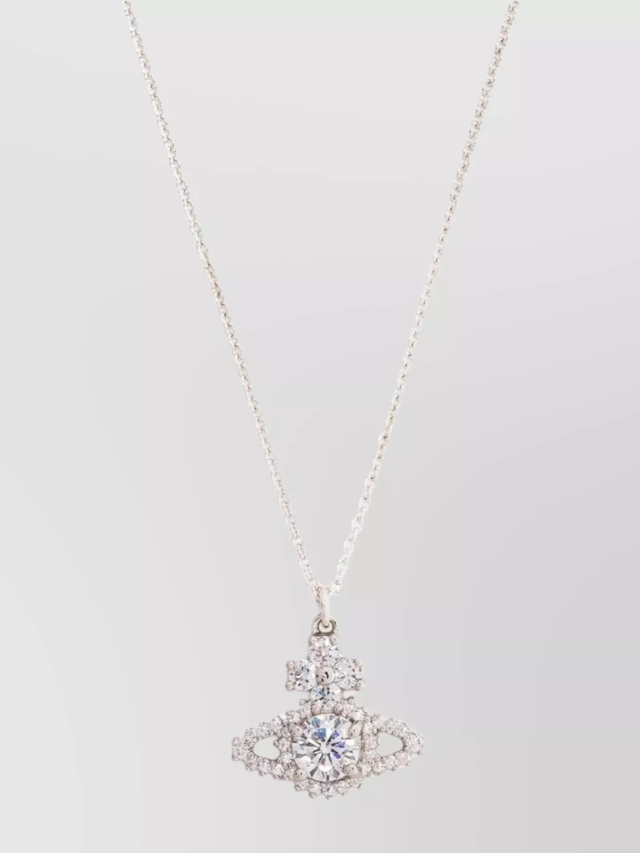 Vivienne Westwood Adjustable Chain Necklace Orb Pendant