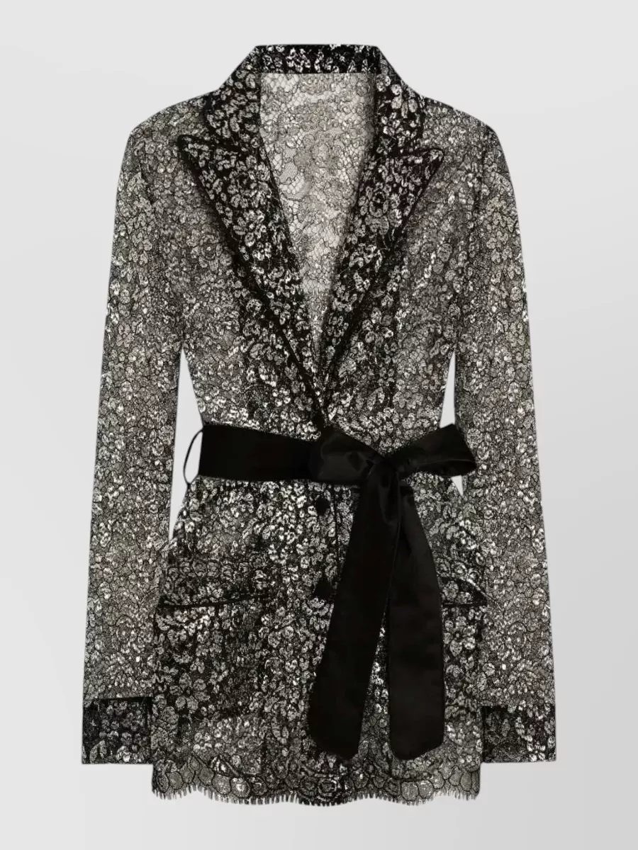 Dolce&Gabbana floral long-sleeve shirt