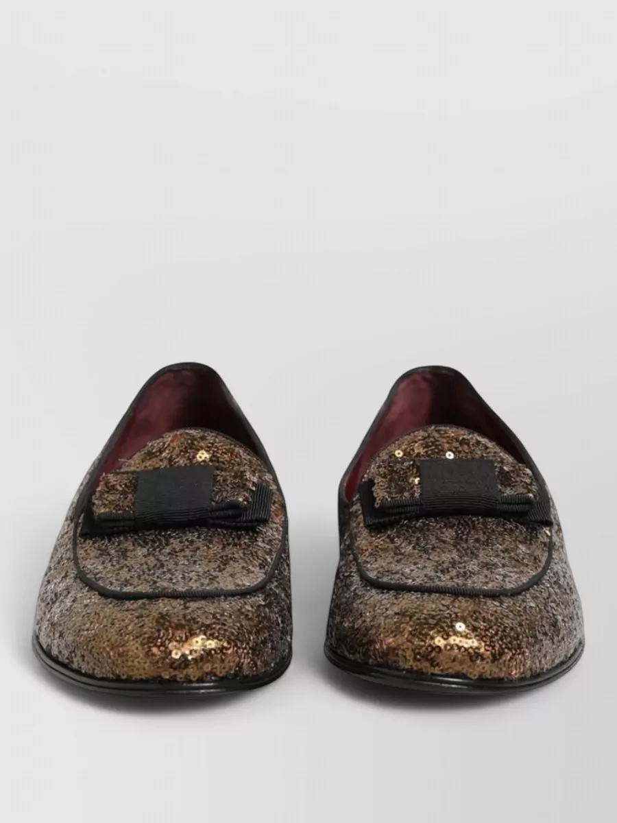 Dolce&Gabbana sequined loafers