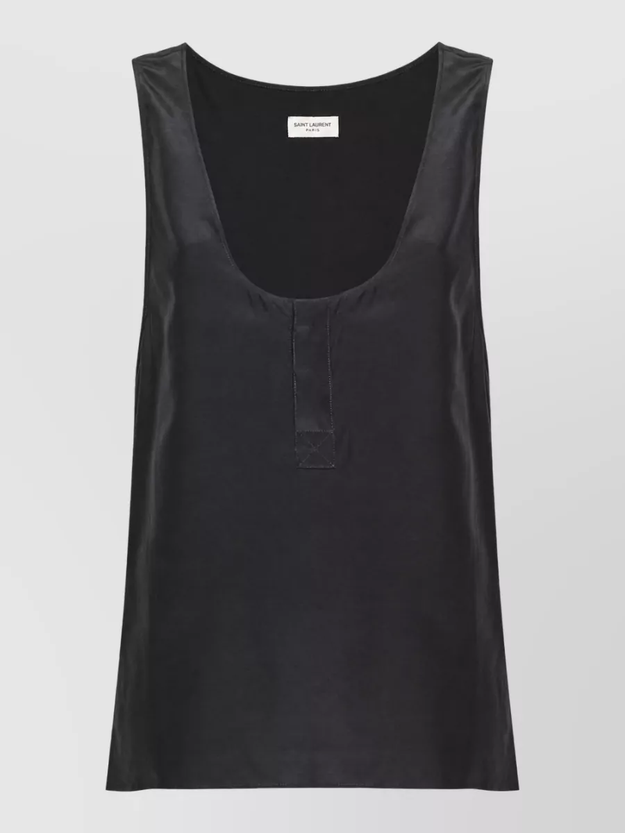 Saint Laurent silk tank top