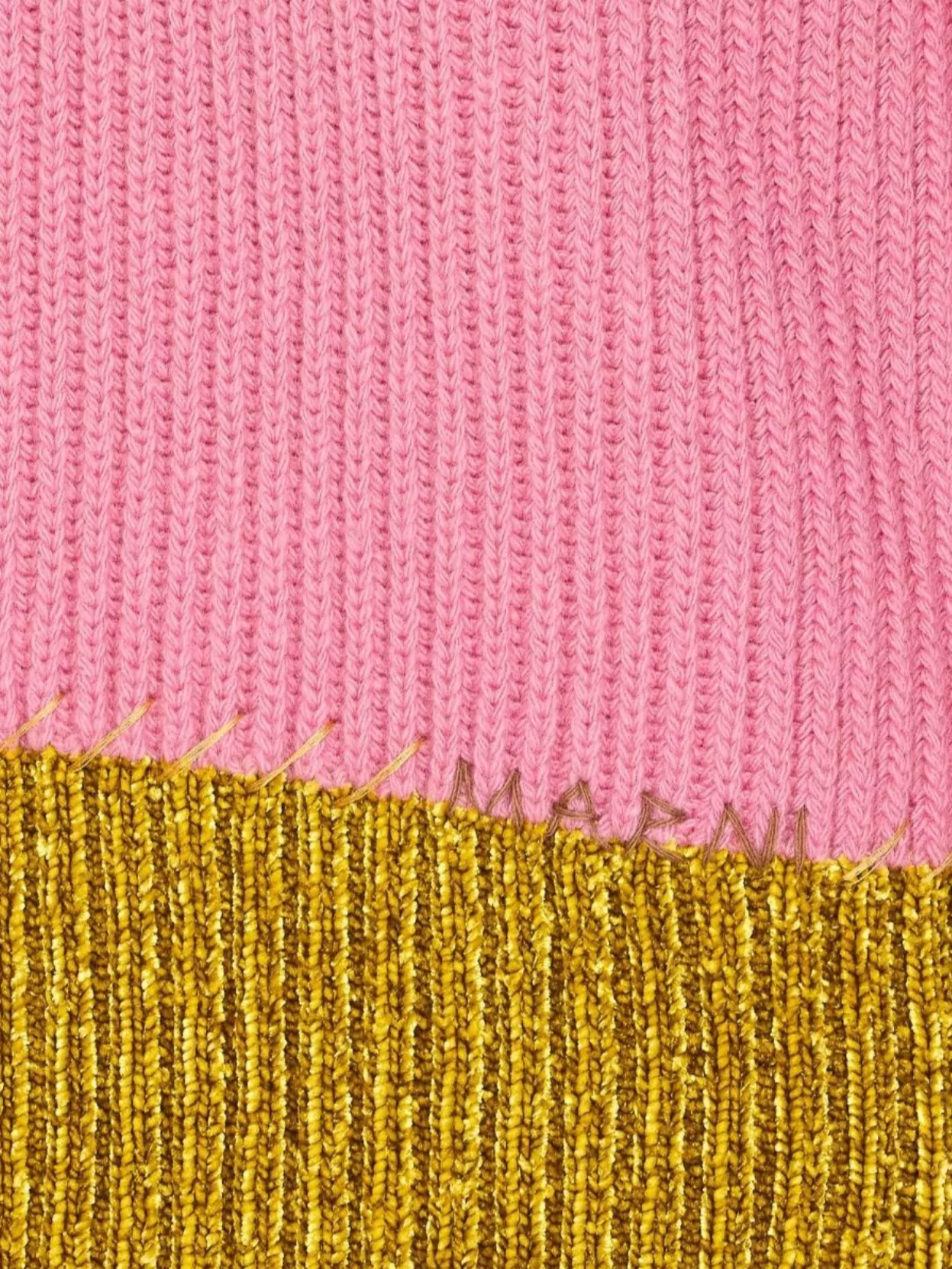 Marni Crewneck Hood Kangaroo Pocket Long Sleeves Ribbed Cuffs