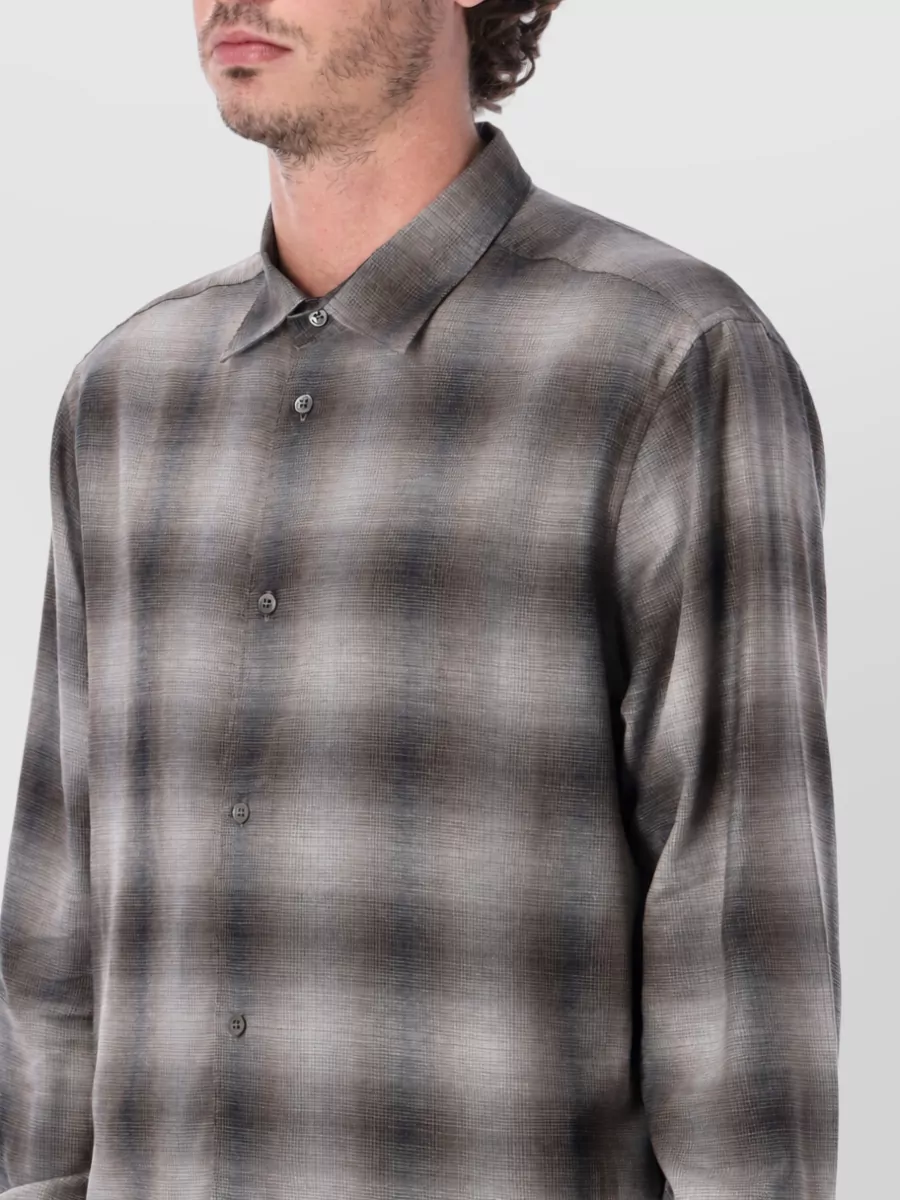Berner Kühl Checked Cashmere Shirt