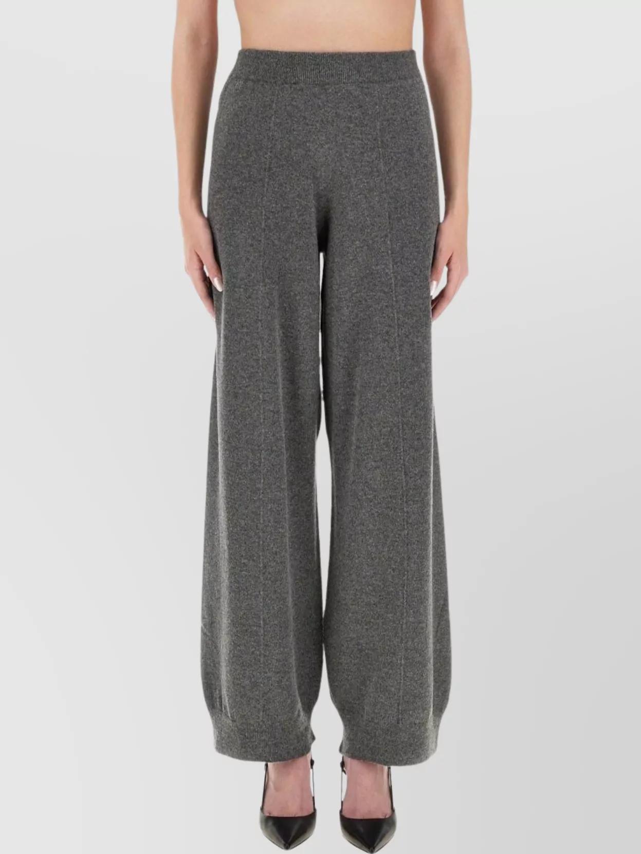 Fabiana Filippi Trousers Wide Leg Elastic Waistband