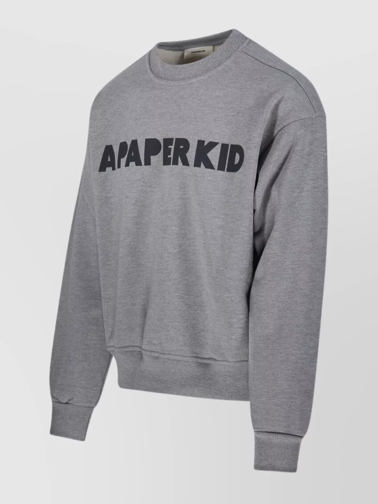 A Paper Kid Printed Crew Neck Long Sleeve Sweatshirt