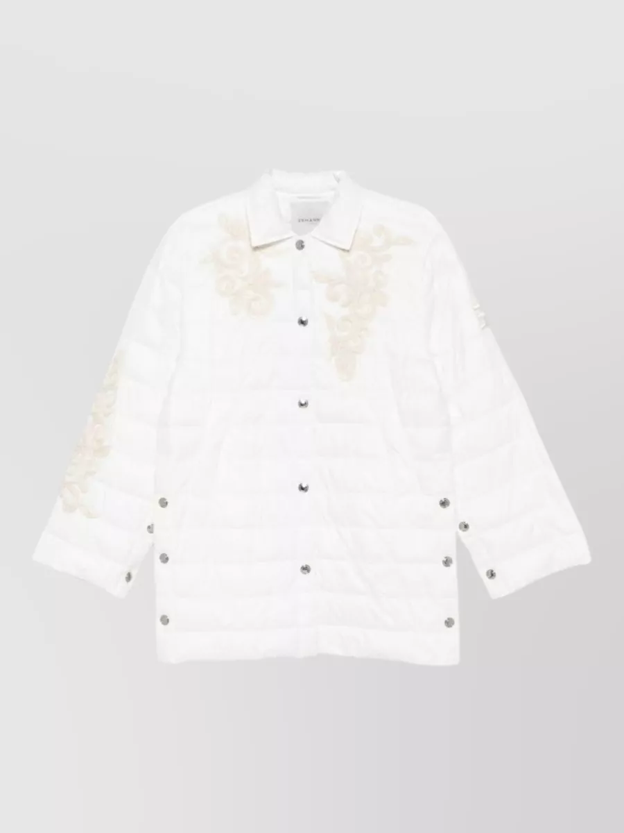 Ermanno Firenze Quilted down puffer jacket