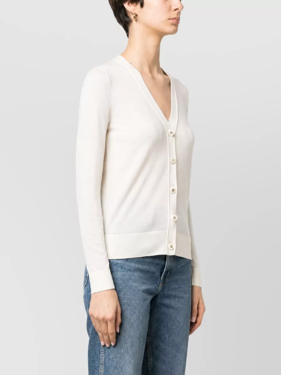 Tory Burch Silk Wool Cardigan