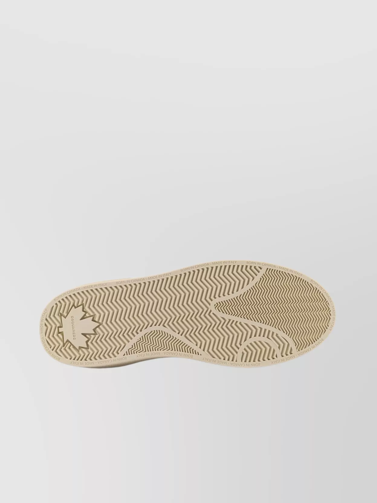 Dsquared2 Leather Low-top Sneakers Contrast Heel