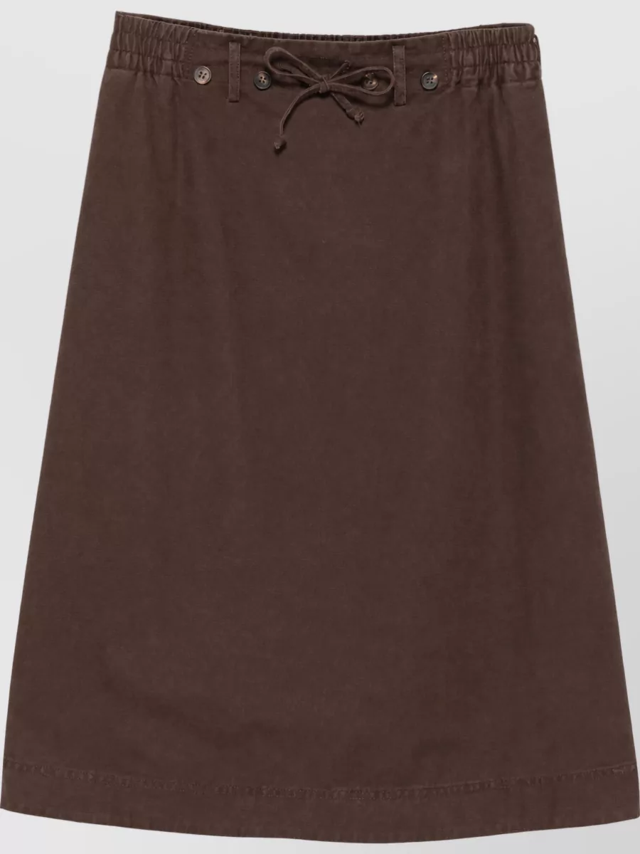 Golden Goose Cotton a-line skirt