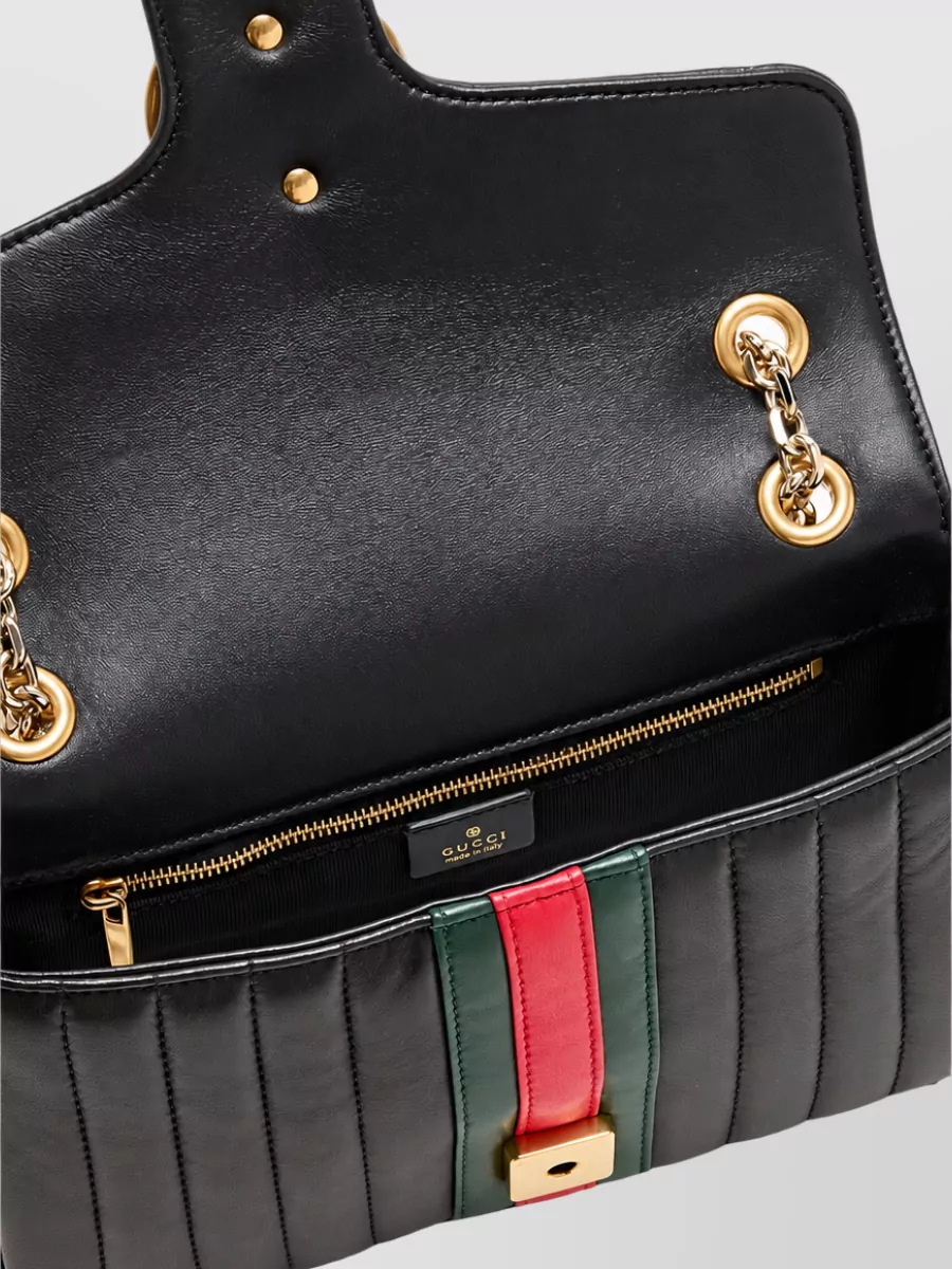 Gucci Gg Marmont Medium Leather Shoulder Bag