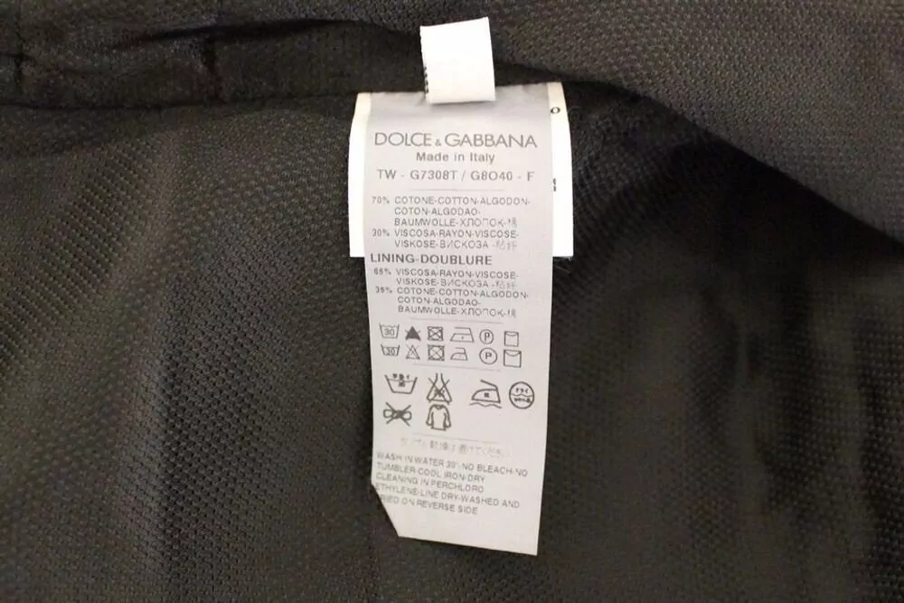 Dolce&Gabbana Cotton V-Neck Waistcoat