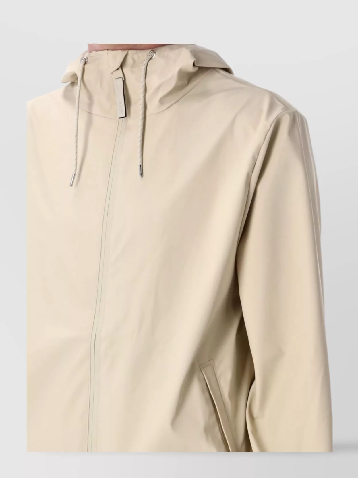 Rains Stormbreaker Hooded Jacket Elasticated Cuffs
