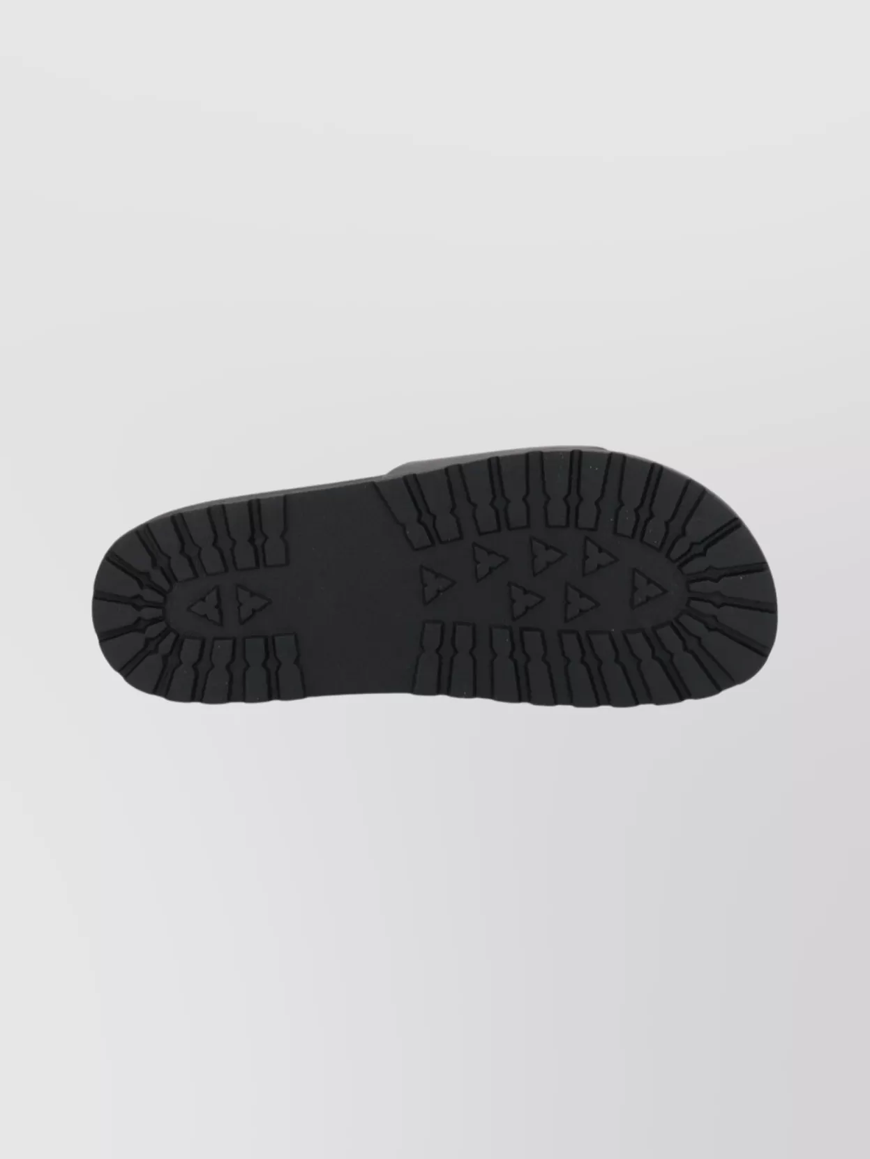 Versace Jeans Couture Flat Sole Open Toe Sandals With Wide Strap
