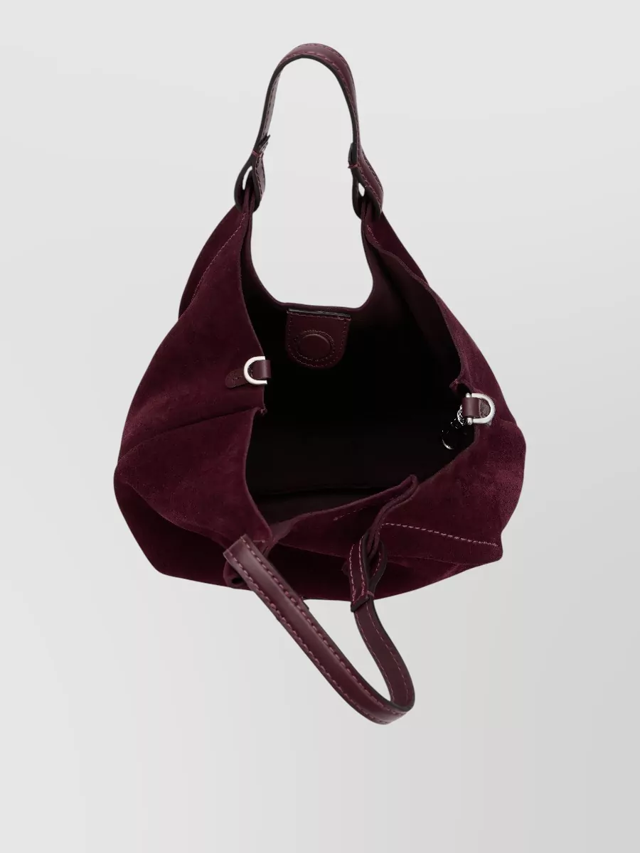 Gianni Chiarini Suede Shoulder Bag