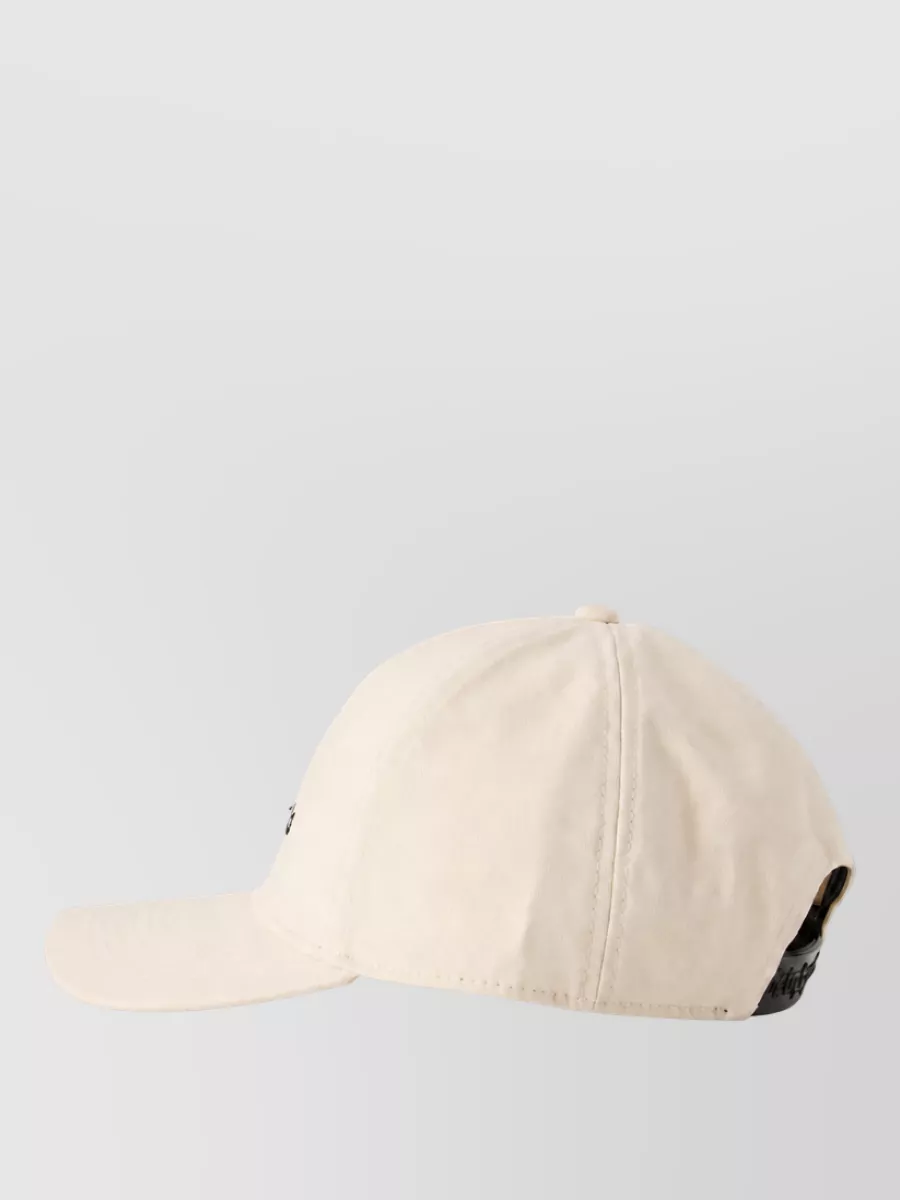 Palm Angels Curved Logo Visor Cap