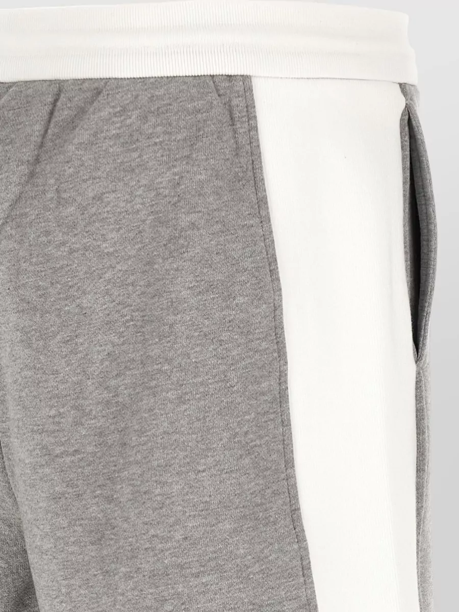 Thom Browne Signature Four Bar Bermuda Shorts Side Panels