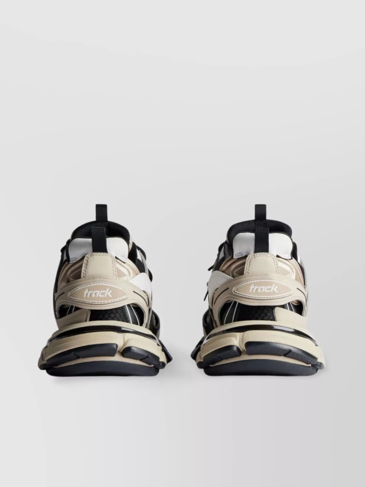 Balenciaga Women's Track Sneaker In Beige/black