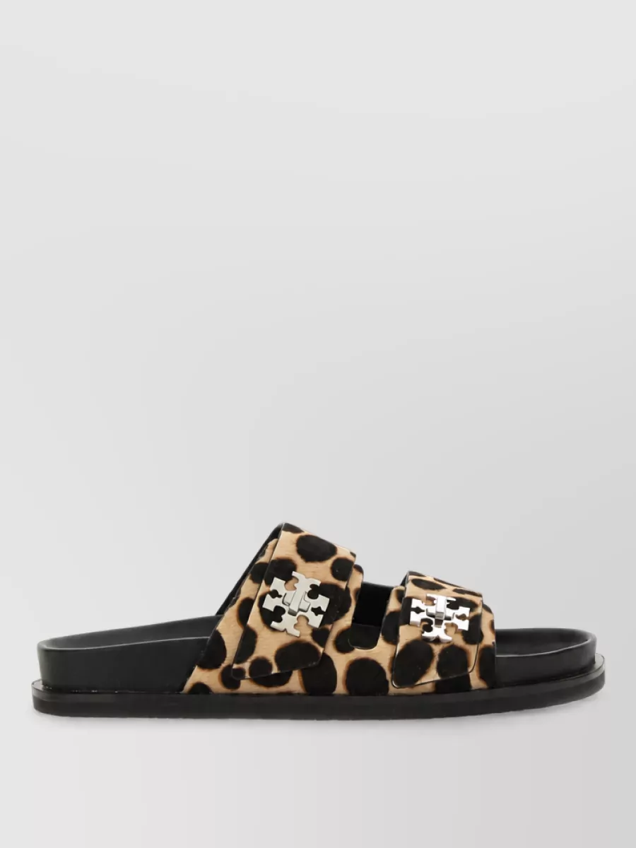 Tory Burch Leather Slide Sandals