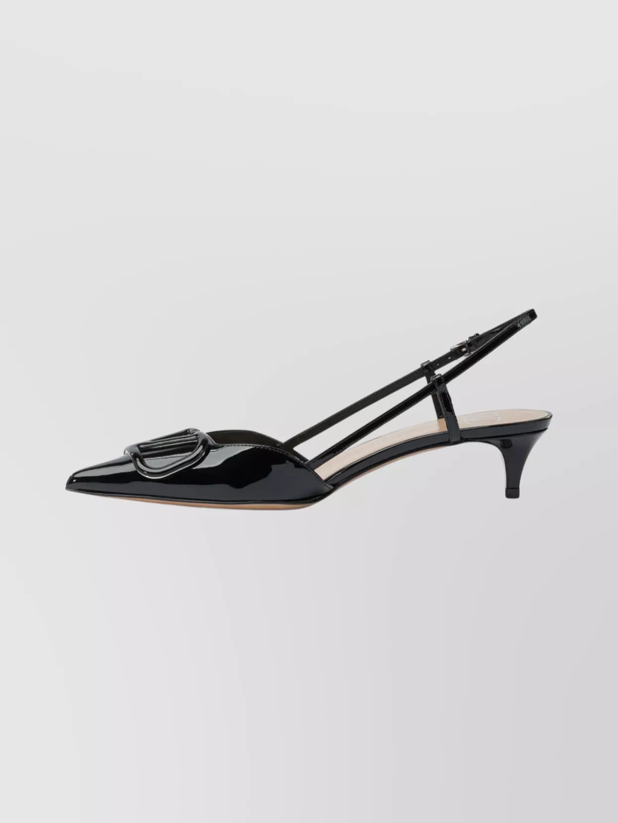 Valentino Garavani Signature Slingback Pump Bow Detail
