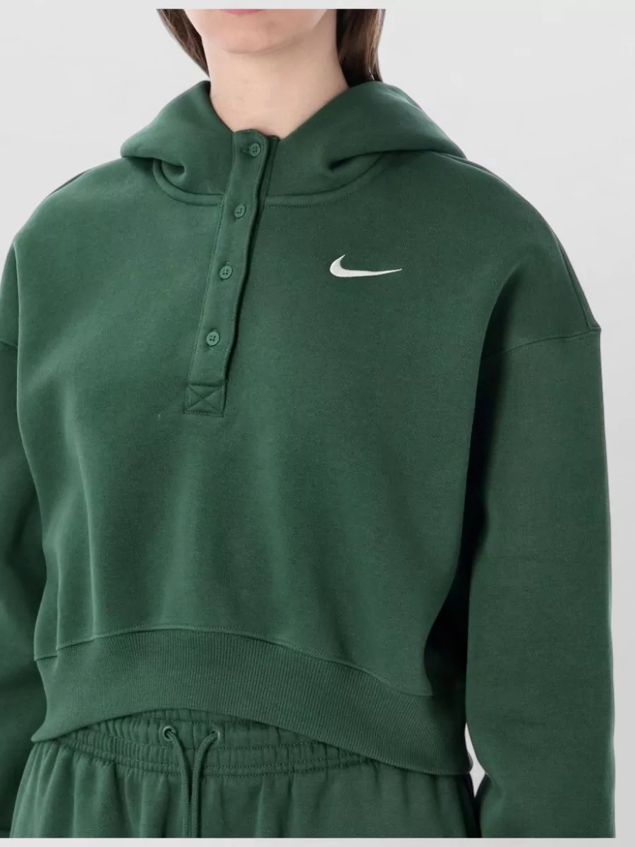 Nike Cropped Oversized Hoodie